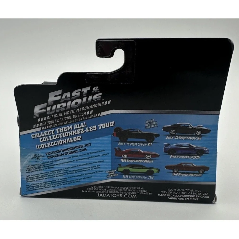 JADA FAST & FURIOUS 1969 DODGE CHARGER DAYTONA RED 1/32 DIECAST 24037